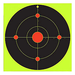Avis Lot de 100 Cibles de Adhésives Cibles de - Shots Jaunes