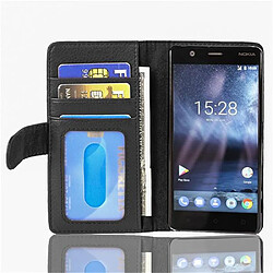 Cadorabo Coque Nokia 3 2017 Etui en Noir