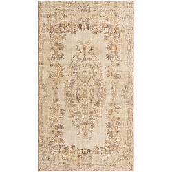 Vidal Tapis de laine 290x160 brun Ultra Vintage