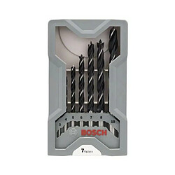 mèche à bois - set de 7 pièces - 3 à 10 mm - bosch 2607017034