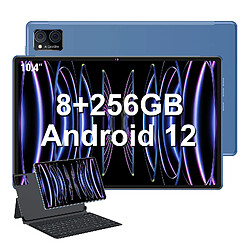 Tablette tactile - VANWIN V5Promax - 10,4" - RAM 8Go - Stockage 256Go - 1To TF - Android 12 - Bleu foncé - WiFi + Bookcover