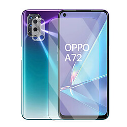 Verre trempé pour Oppo A72 4G 6,5" + Verre trempé camera arrière protecteur - Film Protection en Verre Trempé - Visiodirect -