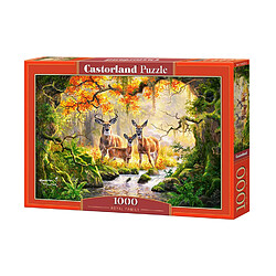 Castorland Puzzle 1000 pièces : Famille de cerfs