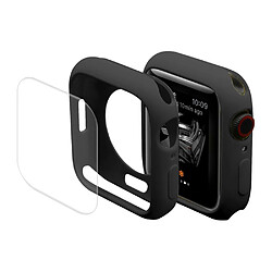 Coque en TPU ENKAY anti-griffes, noir pour votre Apple Watch Series 7 41mm