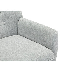 Acheter Vente-Unique Fauteuil en tissu gris SERINO