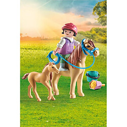 Avis Playmobil® 71498 - Playmobil - Enfant avec poneys