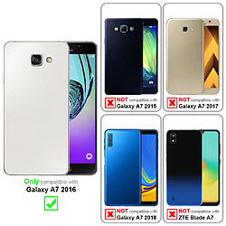 Cadorabo Verre trempé Samsung Galaxy A7 2016 Film Protection