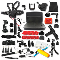 INF Kit d'accessoires pour GoPro Hero - 50 pièces