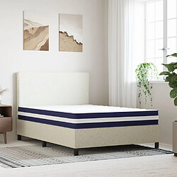 vidaXL Matelas à ressorts ensachés dureté moyenne 120x200 cm