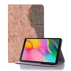 Wewoo Housse Coque Etui en cuir avec rabat horizontal Texture Map pour Galaxy Tab A 8 2019 P200 / P205avec porte-cartes et porte-cartesavec aléatoire