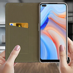 Avis Avizar Étui Oppo Reno 4Z 5G Housse Folio Porte-carte Fonction Support noir