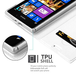 Avis Cadorabo Coque Nokia Lumia 925 Etui en Argent