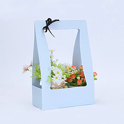 Wewoo Décoration de maison Panier de fleurs en papier Portable Carton Emballage Fleuriste Imperméable Boîte de Transporteur de Frais Boîtes à Portatives, Couleur Aléatoire