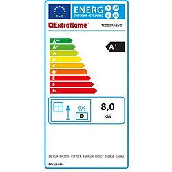 La Nordica Extraflame Poêle à granulés 8kw noir - 1275002 - NORDICA EXTRAFLAME