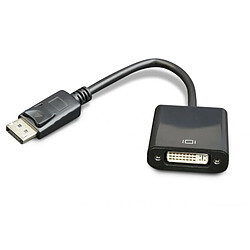 Avis Gembird A-DPM-DVIF-002 adaptateur et connecteur de câbles DisplayPort DVI Noir (Gembird Displayport male to DVI (24+5) female adapter, black)