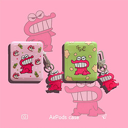 GUPBOO Airpods Coque Housse Étui Protecteur Compatible pour AirPods Pro-Crocodile dessin animé japonais jolie fille