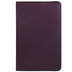 Acheter Wewoo Housse Étui Violet pour Samsung Galaxy Note 10.1 édition 2014 / P600, 360 degrés Rotatif Litchi Texture en cuir avec support d'affichage 2-angle