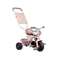 Smoby -Tricycle évolutif enfant Be Fun Confort - Rose - Canne parentale amovible - Repose-pieds rétractable Type de produit : TRICYCLE POUR ENFANT - Smoby -Tricycle évolutif enfant Be Fun Confort - Rose - Canne parentale amovible - Repose-pieds rétractable