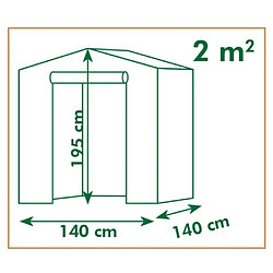 Avis Nature Serre tunnel 140x140x195 cm