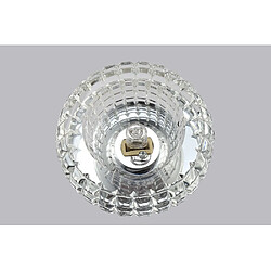 Acheter Inspired Downlight encastré rond G9 motif cube chrome poli, cristal