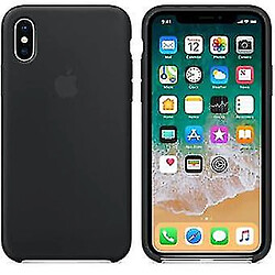 Universal Étui en silicone noir pour Apple iPhone X et iPhone XS