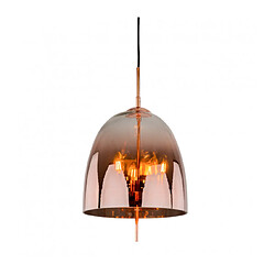 Luminaire Center Suspension moderne Alan Cuivre