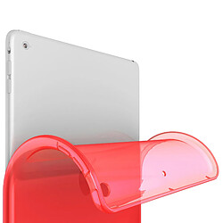 Avis OKULI Transparent Étui Silicone Coque Housse Case Cover pour Apple iPad 2, iPad 3, iPad 4 en Rouge