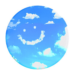 Popsockets PopGrip Design Blue Skies pour Smartphone, Bague et Support Universel Blanc