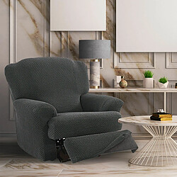 Avis Housse de fauteuil avec pieds séparés Sofaskins NIAGARA - Gris foncé