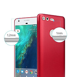 Cadorabo Coque Google PIXEL Etui en Rouge pas cher