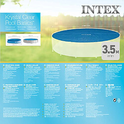 Acheter Bâche à bulles Ø3.44 m pour piscine intex tubulaire Ø3.66 m