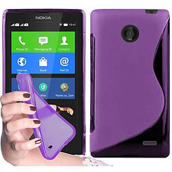 Cadorabo Coque Nokia X Etui en Mauve