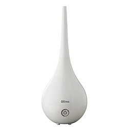 Qlima Humidificateur à ultrasons 16 W Blanc H 130