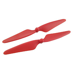 Avis 4 pièces cw / ccw hélices pour mjx b3 rc drone quadcopter pièces rouge