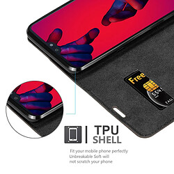 Cadorabo Coque Huawei P20 PRO / P20 PLUS Etui en Brun pas cher