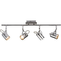 KNIGHTSBRIDGE Projecteur Quad Bar - Chrome, 230V GU10