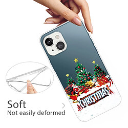 Coque en TPU antichoc, motif de Noël, antichute pour votre iPhone 14 Plus - père Noël