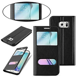 Acheter Cadorabo Coque Samsung Galaxy S6 EDGE Etui en Noir