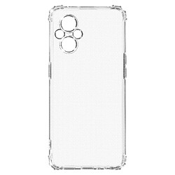 Avizar Coque Oppo Reno 8 Lite 5G Silicone Gel Coins Renforcés Transparent