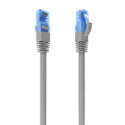 Aisens Câble Réseau Cordon de Raccordement RJ45 Cat.6 UTP AWG26 CCA - 15m - Couleur Grise