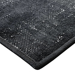 Avis Thedecofactory STELLE - Tapis effet patiné vintage gris/noir 120x170