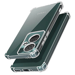 Avizar Coque pour Oppo Reno 11F Antichoc Flexible Coins renforcés Transparent