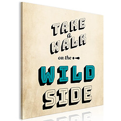 Artgeist Tableau - Take Walk on the Wild Side (1 Part) Square [40x40]