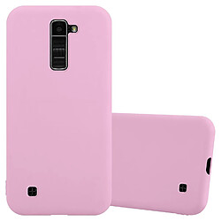 Cadorabo Coque LG K10 2016 Etui en Rose