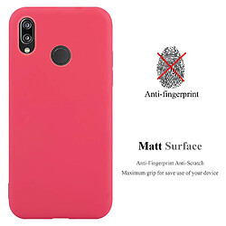 Avis Cadorabo Coque Huawei P20 LITE 2018 / NOVA 3E Etui en Rouge