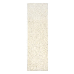 RUGSX Tapis, le tapis de couloir SOFFI shaggy 5cm crème - pour la cuisine, l'antichambre, le couloir 60x300 cm