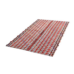 Vidal Tapis de laine 222x135 rouge Jajim