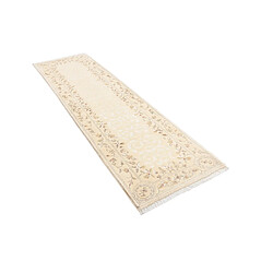 Vidal Tapis de couloir en laine 394x84 beige Darya