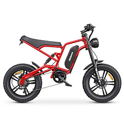 Avis Hidoes HD-B6 Vélo Électrique - Moteur 1200W Batterie 48V15.6AH - Rouge