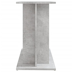 Acheter vidaXL Support pour aquarium gris béton 80x35x60 cm bois d'ingénierie